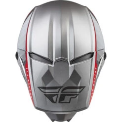 Fly Racing Kinetic Drift Youth Helmet -Motorcycle Helmet Store fly racing kinetic drift helmet charcoal light red grey top 59983.1644638047