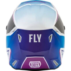 Fly Racing Kinetic Drift Youth Helmet -Motorcycle Helmet Store fly racing kinetic drift helmet pink white blue back 99780.1644638084