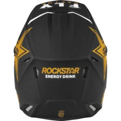 Fly Racing Kinetic Rockstar Helmet -Motorcycle Helmet Store fly racing kinetic rockstar helmet black gold back 86306.1644621158