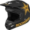 Fly Racing Kinetic Rockstar Helmet -Motorcycle Helmet Store fly racing kinetic rockstar helmet black gold front left 68946.1644621259