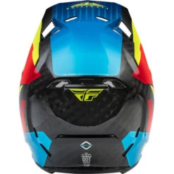 Fly Racing Formula Carbon Prime Helmet -Motorcycle Helmet Store fly racing formula carbon prime helmet hi viz yellow blue red back 69492.1644744007