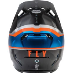 Fly Racing Formula CC Driver Helmet -Motorcycle Helmet Store fly racing formula cc driver helmet blue orange black back 86056.1644380272