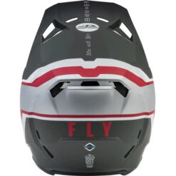 Fly Racing Formula CC Driver Helmet -Motorcycle Helmet Store fly racing formula cc driver helmet silver white red back 75611.1644649783