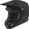 Fly Racing Formula CP Helmet Solids -Motorcycle Helmet Store fly racing formula cp helmet solid matte black front left 60359.1644639423