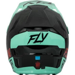 Fly Racing Formula CP S.E. Rave Helmet -Motorcycle Helmet Store fly racing formula cp se rave helmet black mint red back 25641.1691483651