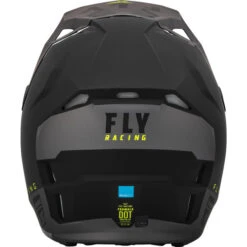 Fly Racing Formula CP Slant Helmet -Motorcycle Helmet Store fly racing formula cp slant helmet black grey hi vis back 32813.1691592026