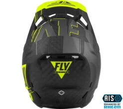 Fly Racing Formula Carbon Vector Helmet 30 Fly Racing Formula Carbon Vector Helmet -Motorcycle Helmet Store fly racing formula vector helmet matte hi vis grey black back 31863.1566023666