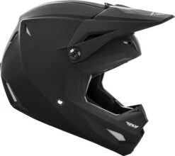 Fly Racing Kinetic Helmet Matte Black -Motorcycle Helmet Store fly racing kinetic solid helmet matte black right 71594.1565404533