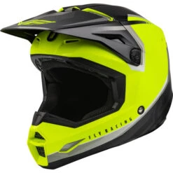 Fly Racing Kinetic Vision Youth Helmet -Motorcycle Helmet Store fly racing kinetic vision helmet hi vis yellow black 98865.1691590733
