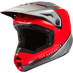 Fly Racing Kinetic Vision Youth Helmet -Motorcycle Helmet Store fly racing kinetic vision helmet red grey 68180.1691590729