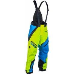Fly Racing SNX Pro Bib Pants -Motorcycle Helmet Store fly racing snx pro bib pants blue hi vis 42578.1544256818