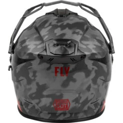 Fly Racing Trekker Pulse Helmet -Motorcycle Helmet Store fly racing trekker pulse black camo red back 39433.1644107885