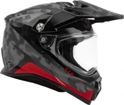 Fly Racing Trekker Pulse Helmet -Motorcycle Helmet Store fly racing trekker pulse black camo red right 34096.1644107863