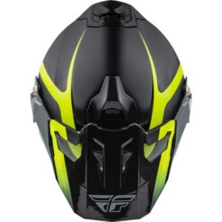 Fly Racing Trekker Pulse Helmet -Motorcycle Helmet Store fly racing trekker pulse black hi vis yellow top 17015.1644107925