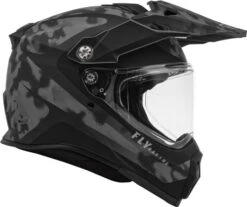 Fly Racing Trekker Pulse Helmet -Motorcycle Helmet Store fly racing trekker pulse matte grey black camo right 52599.1644107961