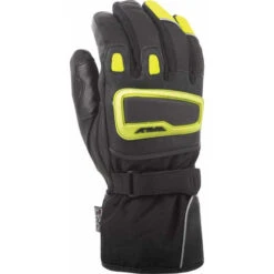 Fly Racing Xplore Gloves -Motorcycle Helmet Store fly racing xplore gloves hi vis yellow black back 27168.1596405524