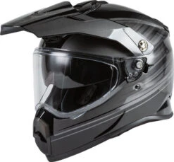 Gmax AT-21 Raley Helmet Black/Grey M