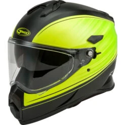 Gmax AT-21 Raley Helmet Black/Grey M -Motorcycle Helmet Store gmax at 21 raley helmet black hi vis no visor 79341.1588254806