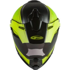 Gmax AT-21 Raley Helmet Black/Grey M -Motorcycle Helmet Store gmax at 21 raley helmet black hi vis top smoke shield 14785.1588254819