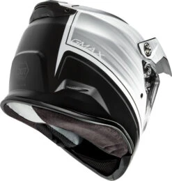 Gmax AT-21 Raley Helmet Black/Grey M -Motorcycle Helmet Store gmax at 21 raley helmet black white bottom 95788.1588254676
