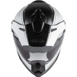 Gmax AT-21 Raley Helmet Black/Grey M -Motorcycle Helmet Store gmax at 21 raley helmet black white top 17772.1588254667
