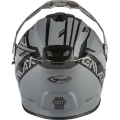 Gmax Youth AT-21Y Epic Snow Helmet - Dual Shield -Motorcycle Helmet Store gmax at 21s epic helmet dual shield grey black back 25768.1603553227