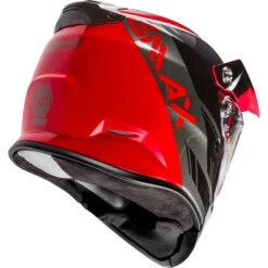 Gmax Youth AT-21Y Epic Snow Helmet - Dual Shield -Motorcycle Helmet Store gmax at 21s epic helmet dual shield red black silver back right 35028.1603553245