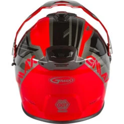 Gmax Youth AT-21Y Epic Snow Helmet - Dual Shield -Motorcycle Helmet Store gmax at 21s epic helmet dual shield red black silver back 76656.1603553247