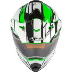 Gmax AT-21S Epic Snow Helmet - Electric Shield -Motorcycle Helmet Store gmax at 21s epic helmet electric shield green white black top 11627.1603449066