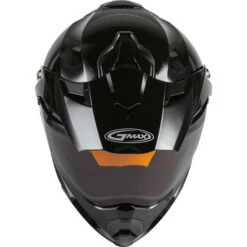 Gmax AT-21S Snow Helmet Solids - Dual Shield -Motorcycle Helmet Store gmax at 21s helmet dual shield solid gloss black top 66347.1603446379