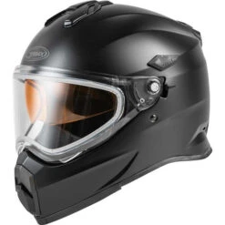 Gmax AT-21S Snow Helmet Solids - Dual Shield -Motorcycle Helmet Store gmax at 21s helmet dual shield solid matte black no visor 32806.1603446366