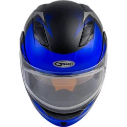 Gmax MD-01S Descendant Helmet - Dual Shield -Motorcycle Helmet Store gmax dm 01s descendant helmet dual shield matte black blue top 05559.1669463005