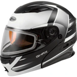 Gmax MD-01S Descendant Helmet - Dual Shield -Motorcycle Helmet Store gmax dm 01s descendant helmet dual shield matte black white 47877.1697855701