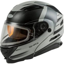 Gmax MD-01S Descendant Helmet - Dual Shield -Motorcycle Helmet Store gmax dm 01s descendant helmet dual shield matte grey silver 29506.1669463165