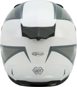 Gmax FF-49 Deflect Helmet White/Blue 3XL -Motorcycle Helmet Store gmax ff 49 deflect helmet white grey back 11567.1560475818