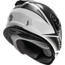 Gmax FF-49S Hail Snow Helmet - Dual Shield 24 Gmax FF-49S Hail Snow Helmet - Dual Shield -Motorcycle Helmet Store gmax ff 49s hail helmet dual shield white black back right 59809.1603324343