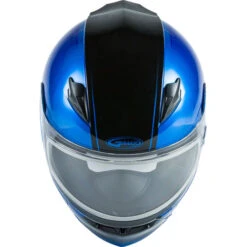 Gmax FF-49S Hail Snow Helmet - Electric Shield -Motorcycle Helmet Store gmax ff 49s hail helmet electric shield blue black top 64331.1603319395