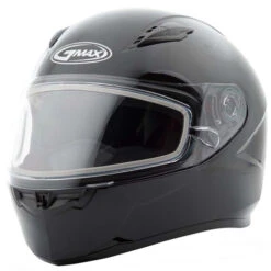 Gmax FF-49S Snow Helmet Solids - Dual Shield -Motorcycle Helmet Store gmax ff 49s snow helmet solid gloss black left 34561.1562915225