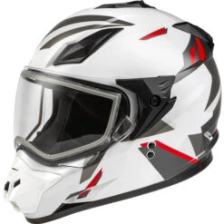 Gmax GM-11S Ripcord Helmet - Dual Shield 30 Gmax GM-11S Ripcord Helmet - Dual Shield -Motorcycle Helmet Store gmax gm 11s ripcord helmet dual shield white grey red no visor 43032.1669514723