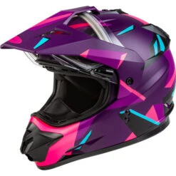 Gmax GM-11S Ripcord Helmet - Electric Shield -Motorcycle Helmet Store gmax gm 11s ripcord helmet electric shield matte purple pink shield up 08862.1669508355