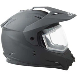 Gmax GM-11S Snow Helmet Solids - Dual Shield -Motorcycle Helmet Store gmax gm 11s snow helmet matte black shield 31099.1562900377
