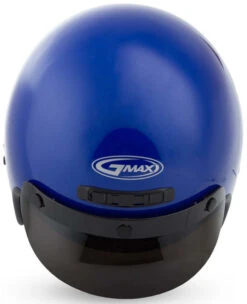 Gmax GM2 Solid Helmet -Motorcycle Helmet Store gmax gm2 solid helmet blue top 13994.1497494624