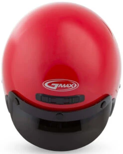 Gmax GM2 Solid Helmet -Motorcycle Helmet Store gmax gm2 solid helmet red top 85648.1497494624