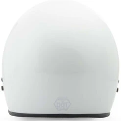 Gmax GM2 Solid Helmet -Motorcycle Helmet Store gmax gm2 solid helmet white back 80885.1497494624
