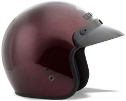 Gmax GM2 Solid Helmet -Motorcycle Helmet Store gmax gm2 solid helmet wine red right 00993.1497494624