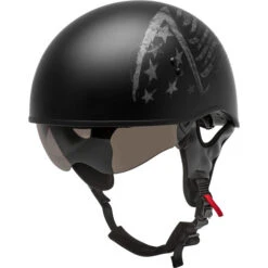 Gmax HH-65 Bravery Naked Helmet -Motorcycle Helmet Store gmax hh 65 bravery naked helmet black grey smoke shield 19191.1588164013