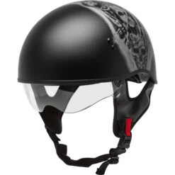 Gmax HH-65 Tormentor Naked Helmet 10 Gmax HH-65 Tormentor Naked Helmet -Motorcycle Helmet Store gmax hh 65 tormentor naked helmet black silver clear shield 19940.1588166556