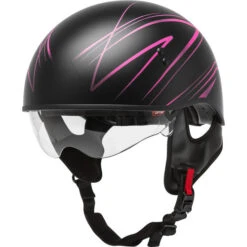 Gmax HH-65 Torque Naked Helmet 15 Gmax HH-65 Torque Naked Helmet -Motorcycle Helmet Store gmax hh 65 torque naked helmet black pink clear shield 51747.1588166870