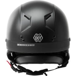 Gmax HH-75 Helmet Solid -Motorcycle Helmet Store gmax hh 75 naked helmet solid matte black back 51256.1588160154