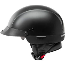 Gmax HH-75 Helmet Solid -Motorcycle Helmet Store gmax hh 75 naked helmet solid matte black left 93061.1588160138